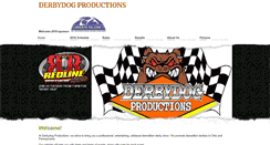 Desktop Screenshot of derbydog-productions.com